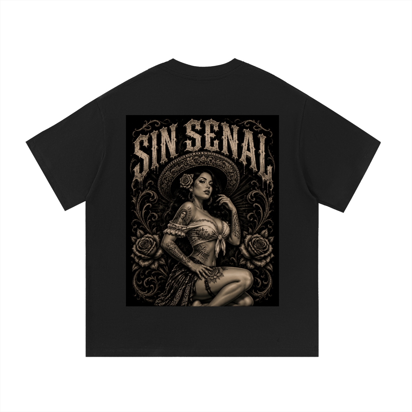 SIN SENAL PIN UP T-Shirt